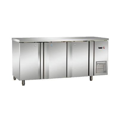 AC1D3DRCC Thương mại 1 cửa 3 ngăn dưới Máy làm lạnh quầy cho nhà bếp Resteraunt