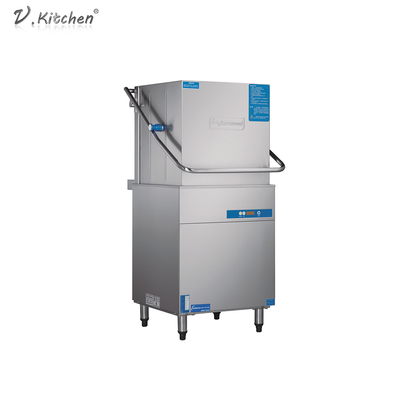 Rack Băng tải Kênh đôi Máy rửa bát thương mại