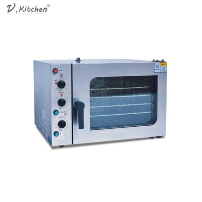 Điện 6 Khay 300 ℃ Lò nướng đối lưu Combi