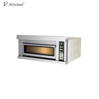 3 tầng 6 khay Máy làm bánh mì bằng thép không gỉ Lò nướng điện