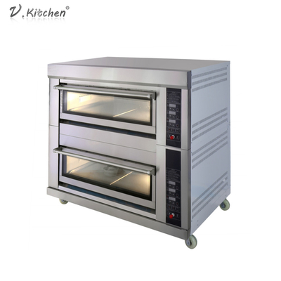 Đối lưu quay 220V Pita Bánh mì Pizza Lò nướng bằng gas