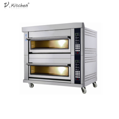 Máy làm bánh mì bằng thép không gỉ 180KW Ba tầng sáu tấm