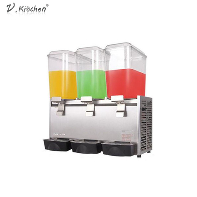 Máy nước giải khát lạnh 725x386x728mm 18L * 3 Máy ép nước trái cây ba bình