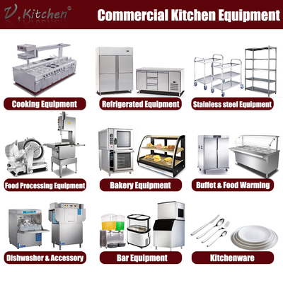 Thiết bị nấu ăn thương mại Thiết bị thép không gỉ Cung cấp thiết bị nhà bếp khách sạn