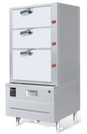 P-SC-3 Tủ hấp cơm kiểu Trung Quốc Tủ hấp cơm 3 tầng bằng gas